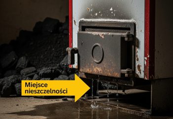 jak skutecznie naprawić cieknący kocioł węglowy
