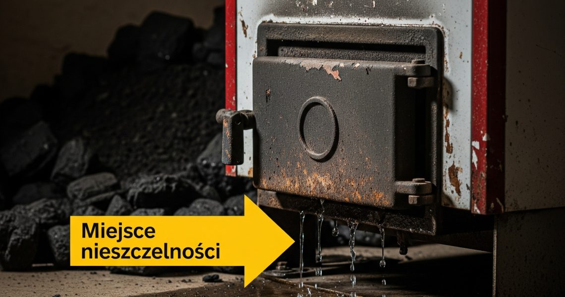 jak skutecznie naprawić cieknący kocioł węglowy