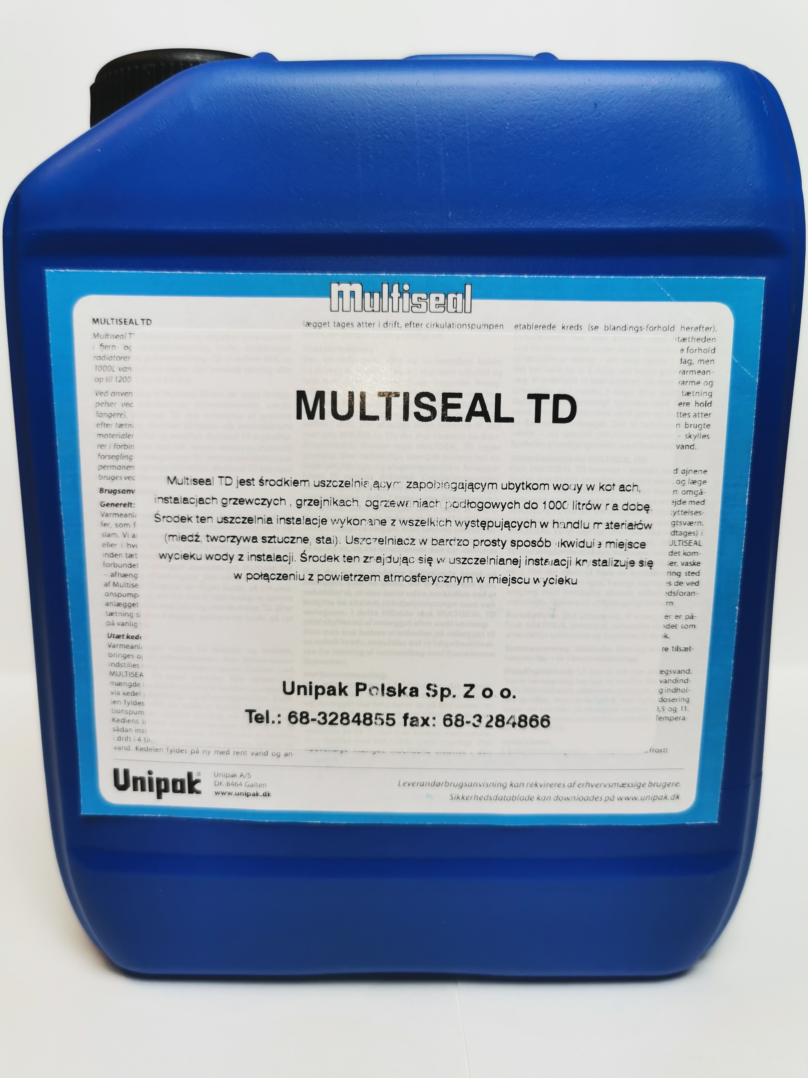 Multiseal TD - wyciek z kotła do 20 litrów na dobę